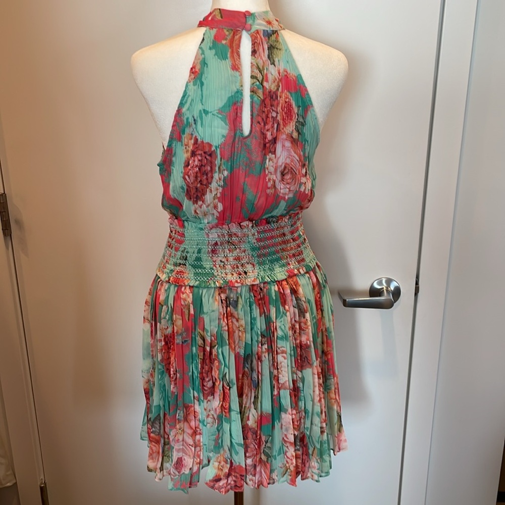 Rococo Sand Ivy Halter Mini Dress NWT - Picture 7 of 11